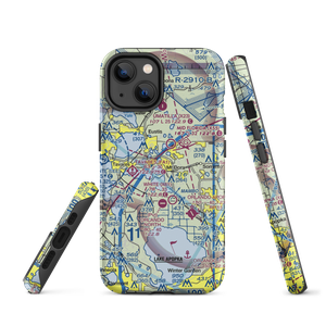 Jones Brothers East Seaplane Base (FD68) VFR Sectional  Tough iPhone Case