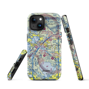 Jones Brothers East Seaplane Base (FD68) VFR Sectional  Tough iPhone Case