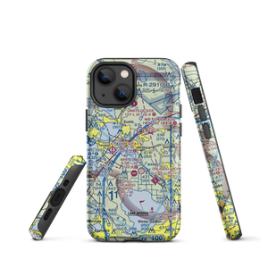 Jones Brothers East Seaplane Base (FD68) VFR Sectional  Tough iPhone Case