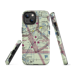 Jones Farms Airport (CA49) VFR Sectional  Tough iPhone Case