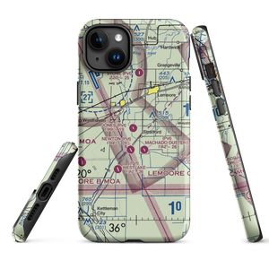 Jones Farms Airport (CA49) VFR Sectional  Tough iPhone Case