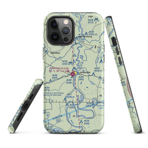 Jonesville Airport (L32) VFR Sectional  Tough iPhone Case