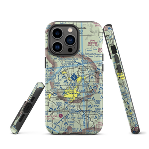 Joplin Regional Airport (JLN) VFR Sectional  Tough iPhone Case