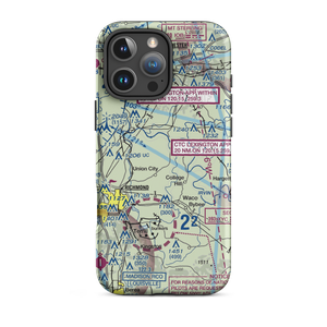 Jordan Hill Farm Airport (1KY7) VFR Sectional  Tough iPhone Case