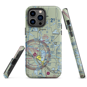 Jordan Seaplane Base (MN05) VFR Sectional  Tough iPhone Case