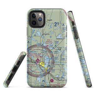 Jordan Seaplane Base (MN05) VFR Sectional  Tough iPhone Case