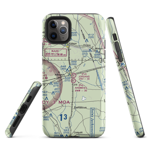 Jordans Airport (GA22) VFR Sectional  Tough iPhone Case