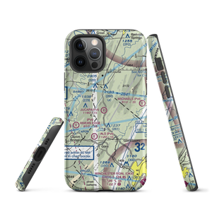 Jucapa Farms Airport (9VG9) VFR Sectional  Tough iPhone Case