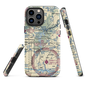 Juergensen Airpark and Maritime Facility Airport (PS27) VFR Sectional  Tough iPhone Case