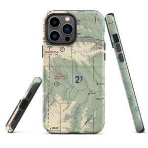 Juhnke Airport (0SD8) VFR Sectional  Tough iPhone Case