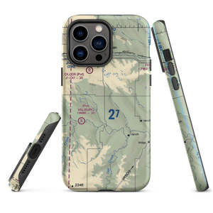 Juhnke Airport (0SD8) VFR Sectional  Tough iPhone Case