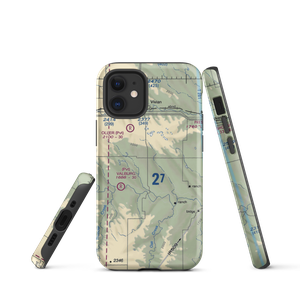 Juhnke Airport (0SD8) VFR Sectional  Tough iPhone Case