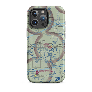 Jukam's Landing Airport (IA00) VFR Sectional  Tough iPhone Case