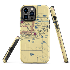 Julesburg Municipal Airport (7V8) VFR Sectional  Tough iPhone Case