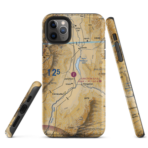 Junction Airport (U13) VFR Sectional  Tough iPhone Case