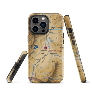 Junction Airport (U13) VFR Sectional  Tough iPhone Case