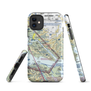 Juneau Harbor Seaplane Base (5Z1) VFR Sectional  Tough iPhone Case