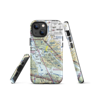 Juneau International Airport (JNU) VFR Sectional  Tough iPhone Case