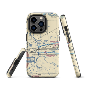 Jurgens Airstrip (75ND) VFR Sectional  Tough iPhone Case