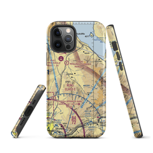 Justover Field (NV44) VFR Sectional  Tough iPhone Case