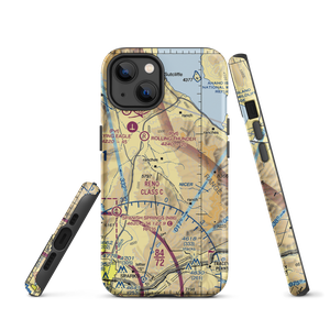 Justover Field (NV44) VFR Sectional  Tough iPhone Case