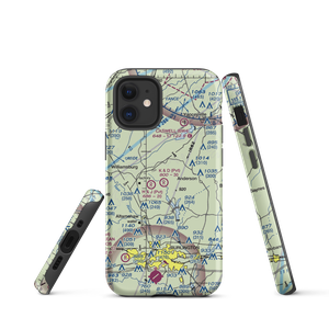 K & D Airport (71NC) VFR Sectional  Tough iPhone Case