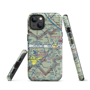 K & D Airways Airport (2OI8) VFR Sectional  Tough iPhone Case