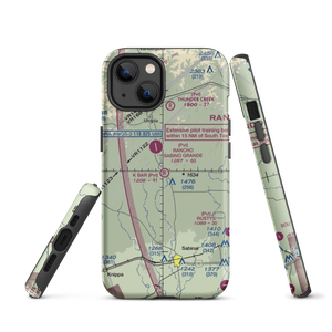 K Bar Ranch Airport (83TE) VFR Sectional  Tough iPhone Case