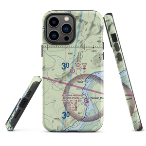 Kako Airport (9AK2) VFR Sectional  Tough iPhone Case