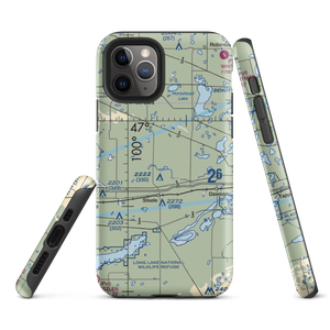 Kalainov Private Airport (ND32) VFR Sectional  Tough iPhone Case