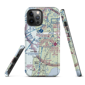 Kalifonsky Meadows Airport (0AA7) VFR Sectional  Tough iPhone Case