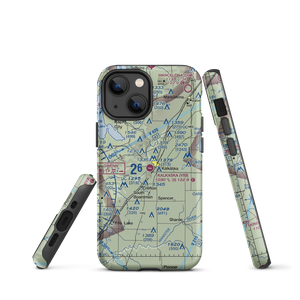 Kalkaska City Airport (Y89) VFR Sectional  Tough iPhone Case