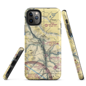 Kamiah Municipal Airport (S73) VFR Sectional  Tough iPhone Case