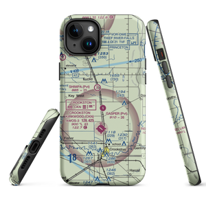 Kaml Airstrip (45MN) VFR Sectional  Tough iPhone Case