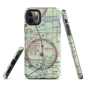 Kaml Airstrip (45MN) VFR Sectional  Tough iPhone Case