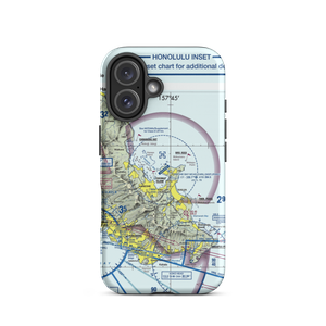 Kaneohe Bay MCAS (Marion E. Carl Field) Airport (NGF) VFR Sectional  Tough iPhone Case
