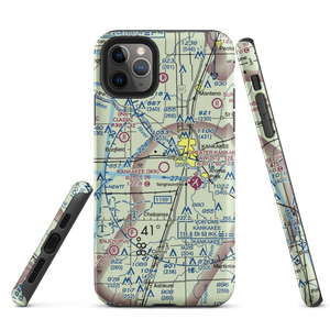 Kankakee Airport (3KK) VFR Sectional  Tough iPhone Case