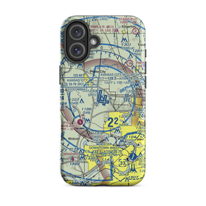 Kansas City International Airport (MCI) VFR Sectional  Tough iPhone Case