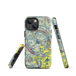 Kansas City International Airport (MCI) VFR Sectional  Tough iPhone Case