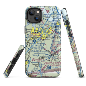 Kari Field (WN36) VFR Sectional  Tough iPhone Case