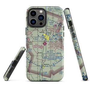 Karl Stefan Memorial Airport (OFK) VFR Sectional  Tough iPhone Case