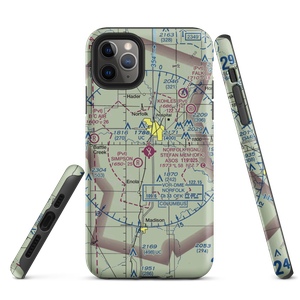 Karl Stefan Memorial Airport (OFK) VFR Sectional  Tough iPhone Case