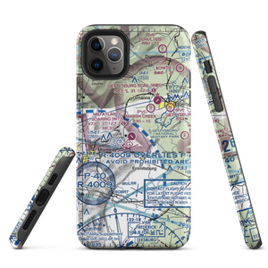 Karlindo Airport (3PN2) VFR Sectional  Tough iPhone Case