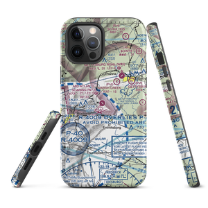 Karlindo Airport (3PN2) VFR Sectional  Tough iPhone Case