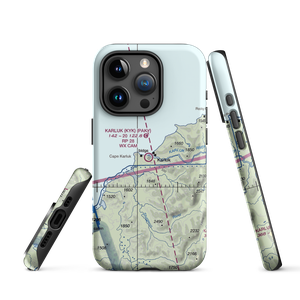 Karluk Airport (KYK) VFR Sectional  Tough iPhone Case