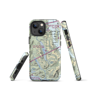 Karluk Lake Seaplane Base (KKL) VFR Sectional  Tough iPhone Case