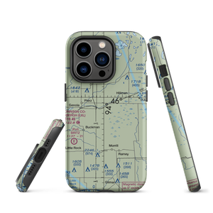 Kastanek Airport (MY15) VFR Sectional  Tough iPhone Case