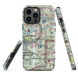 Kaufield Airport (0LL0) VFR Sectional  Tough iPhone Case