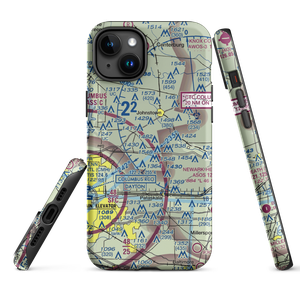 Kearns Airport (OH74) VFR Sectional  Tough iPhone Case