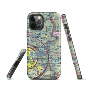 Kearns Airport (OH74) VFR Sectional  Tough iPhone Case